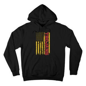 Southern California America Flag Tall Hoodie