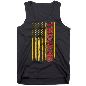 Southern California America Flag Tank Top