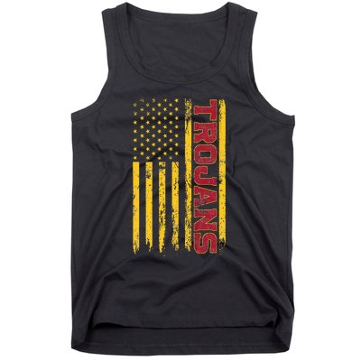 Southern California America Flag Tank Top