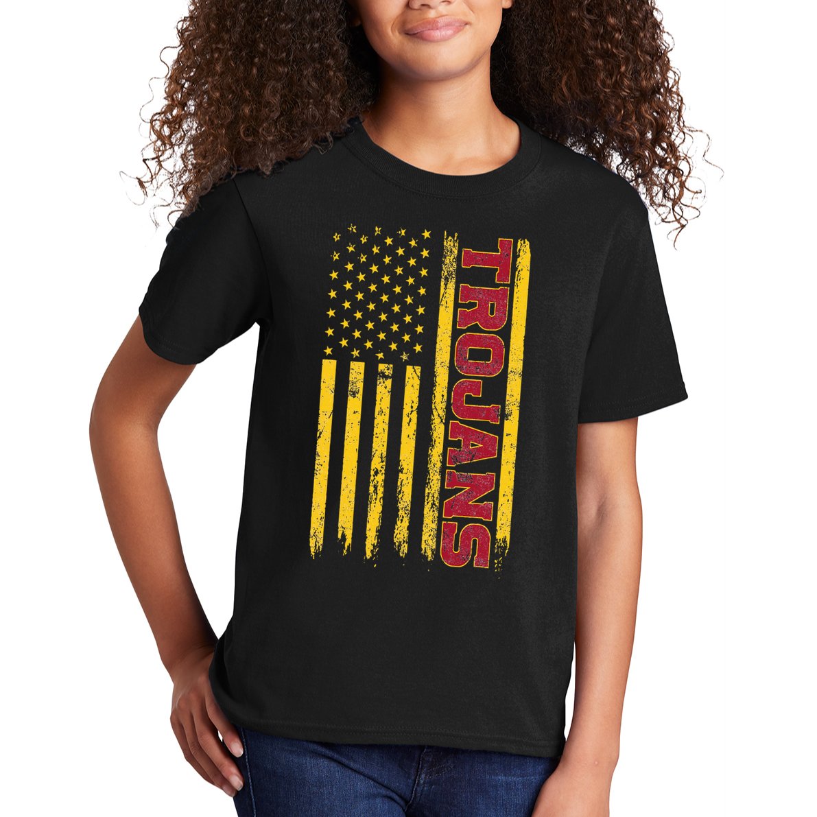 Southern California America Flag Kids T-Shirt
