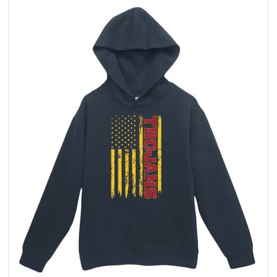 Southern California America Flag Urban Pullover Hoodie