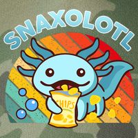 Snaxolotl Cute Axolotl- I Axolotl Questions Funny Legacy Tie Dye Trucker Hat