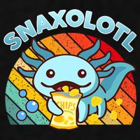 Snaxolotl Cute Axolotl- I Axolotl Questions Funny Ladies PosiCharge Tri-Blend Wicking Tank
