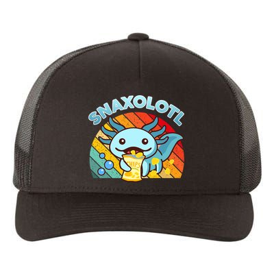 Snaxolotl Cute Axolotl- I Axolotl Questions Funny Yupoong Adult 5-Panel Trucker Hat