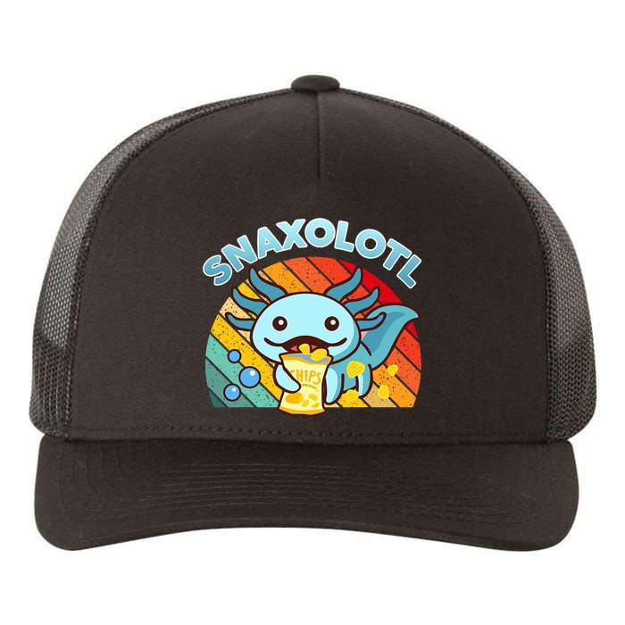 Snaxolotl Cute Axolotl- I Axolotl Questions Funny Yupoong Adult 5-Panel Trucker Hat