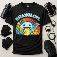 Snaxolotl Cute Axolotl- I Axolotl Questions Funny Performance Shirt