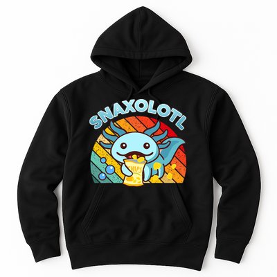 Snaxolotl Cute Axolotl- I Axolotl Questions Funny Hoodie