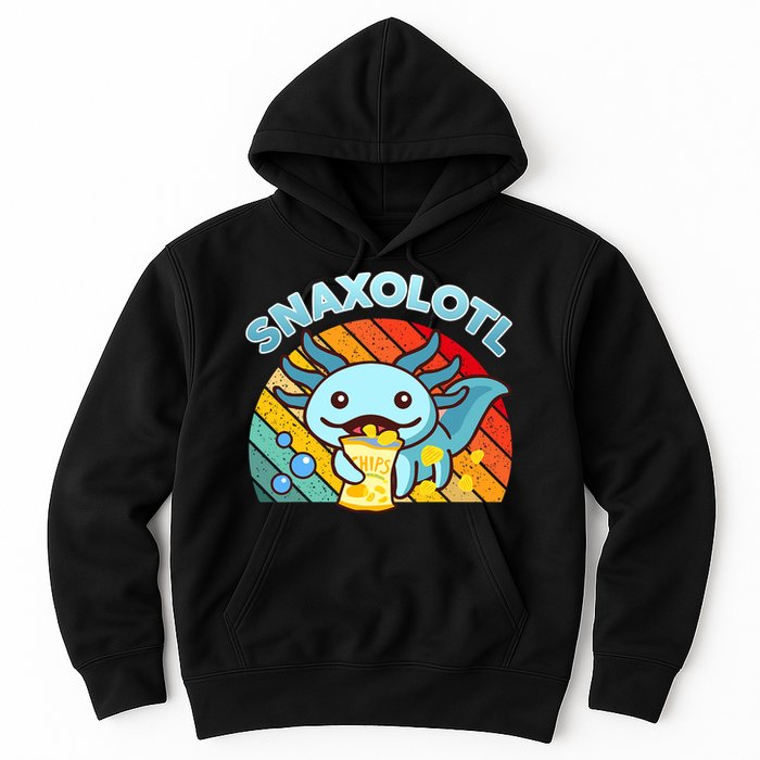 Snaxolotl Cute Axolotl- I Axolotl Questions Funny Hoodie