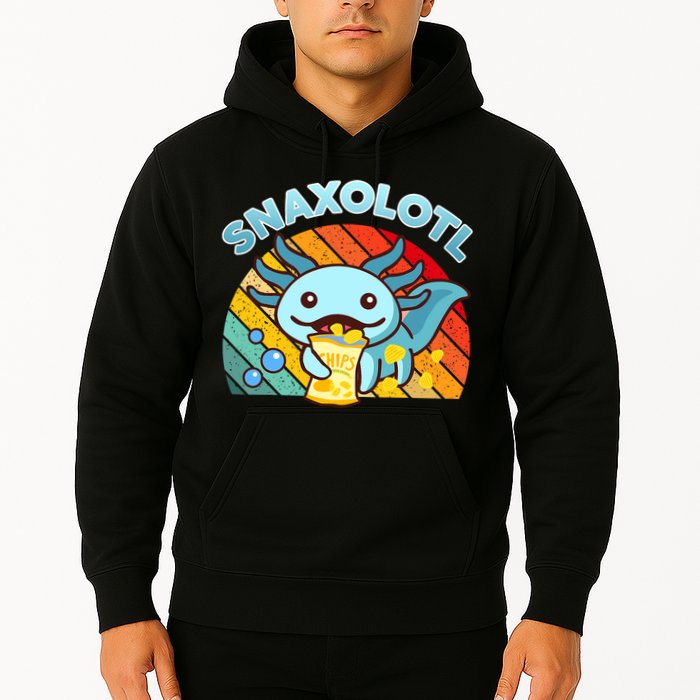 Snaxolotl Cute Axolotl- I Axolotl Questions Funny Hoodie