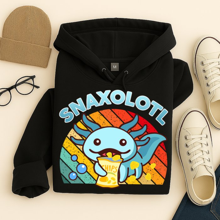 Snaxolotl Cute Axolotl- I Axolotl Questions Funny Hoodie
