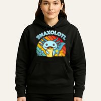 Snaxolotl Cute Axolotl- I Axolotl Questions Funny Hoodie