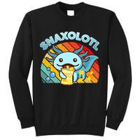Snaxolotl Cute Axolotl- I Axolotl Questions Funny Sweatshirt
