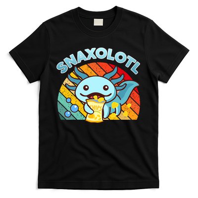 Snaxolotl Cute Axolotl- I Axolotl Questions Funny T-Shirt