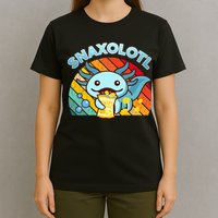 Snaxolotl Cute Axolotl- I Axolotl Questions Funny T-Shirt