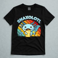 Snaxolotl Cute Axolotl- I Axolotl Questions Funny T-Shirt