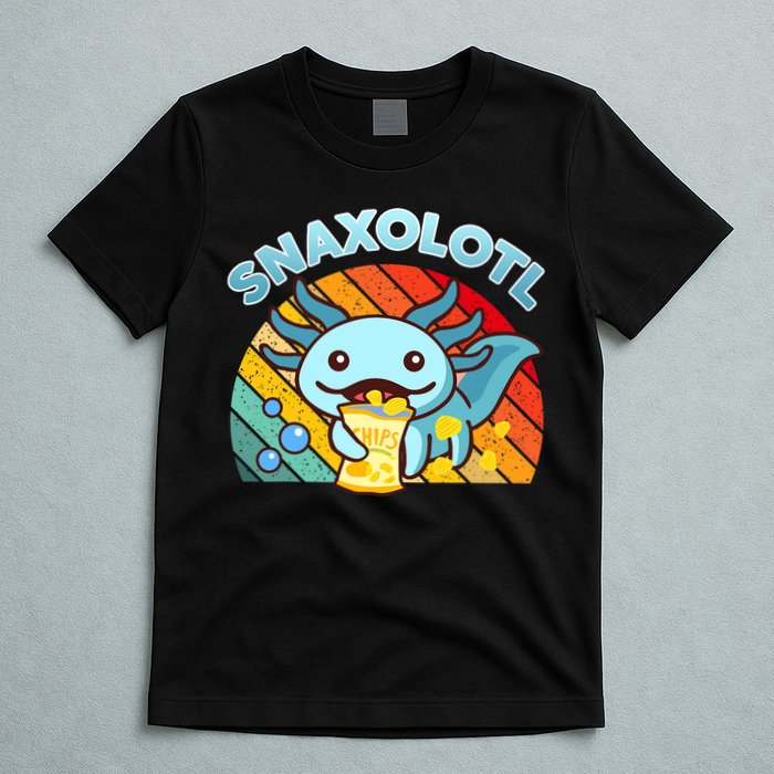Snaxolotl Cute Axolotl- I Axolotl Questions Funny T-Shirt