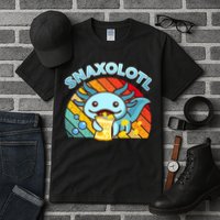 Snaxolotl Cute Axolotl- I Axolotl Questions Funny Tall T-Shirt