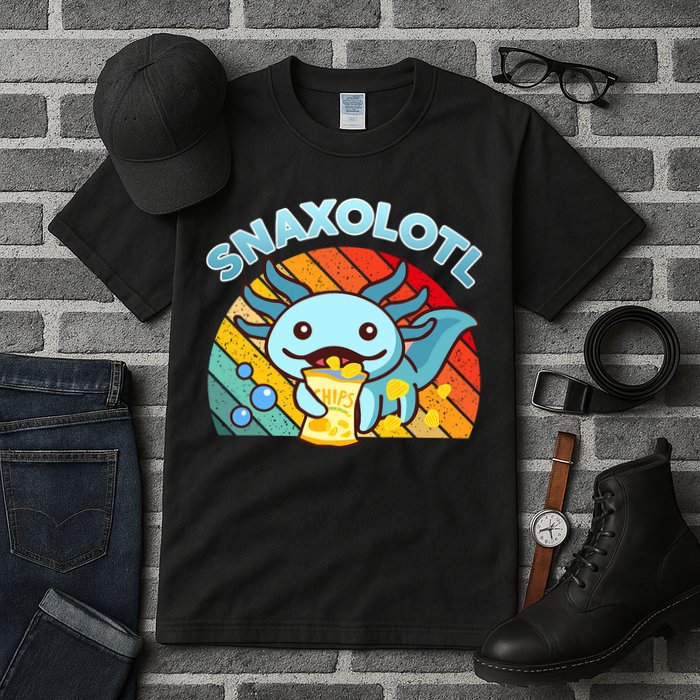 Snaxolotl Cute Axolotl- I Axolotl Questions Funny Tall T-Shirt