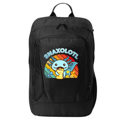 Snaxolotl Cute Axolotl- I Axolotl Questions Funny City Backpack