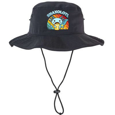 Snaxolotl Cute Axolotl- I Axolotl Questions Funny Bucket Hat