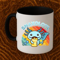 Snaxolotl Cute Axolotl- I Axolotl Questions Funny Mug