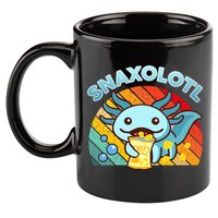 Snaxolotl Cute Axolotl- I Axolotl Questions Funny 11oz C Handle Ceramic Mug