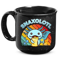 Snaxolotl Cute Axolotl- I Axolotl Questions Funny 15oz Campfire Ceramic Mug