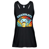 Snaxolotl Cute Axolotl- I Axolotl Questions Funny Ladies Essential Flowy Tank