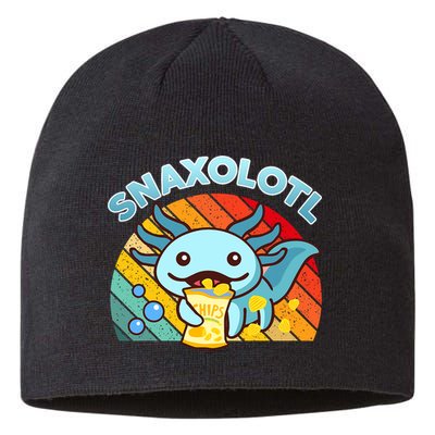 Snaxolotl Cute Axolotl- I Axolotl Questions Funny Sustainable Beanie