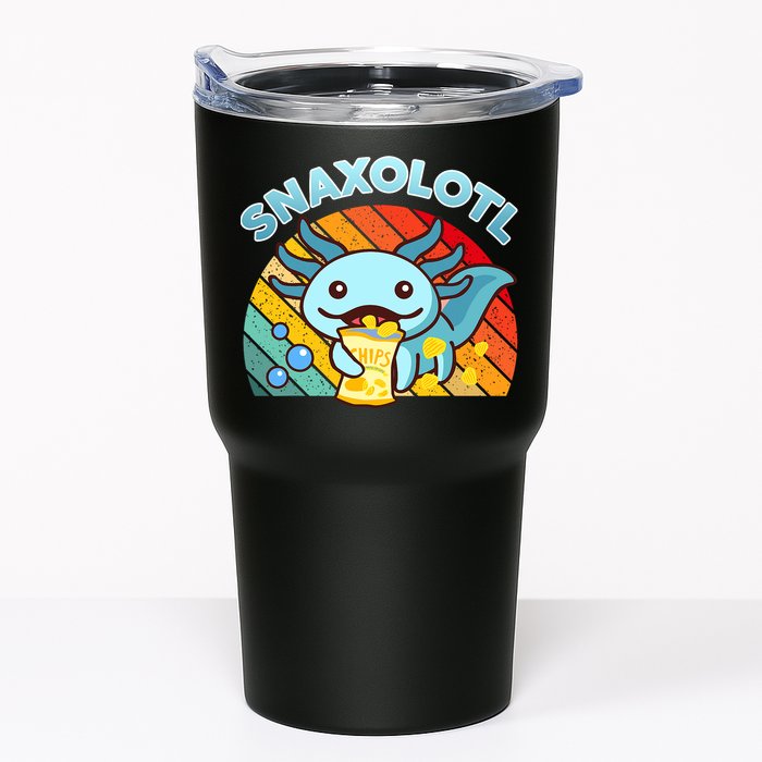 Snaxolotl Cute Axolotl- I Axolotl Questions Funny Tumbler