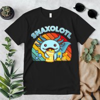Snaxolotl Cute Axolotl- I Axolotl Questions Funny Premium T-Shirt