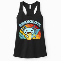 Snaxolotl Cute Axolotl- I Axolotl Questions Funny Womens Tank Top