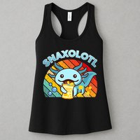 Snaxolotl Cute Axolotl- I Axolotl Questions Funny Womens Tank Top