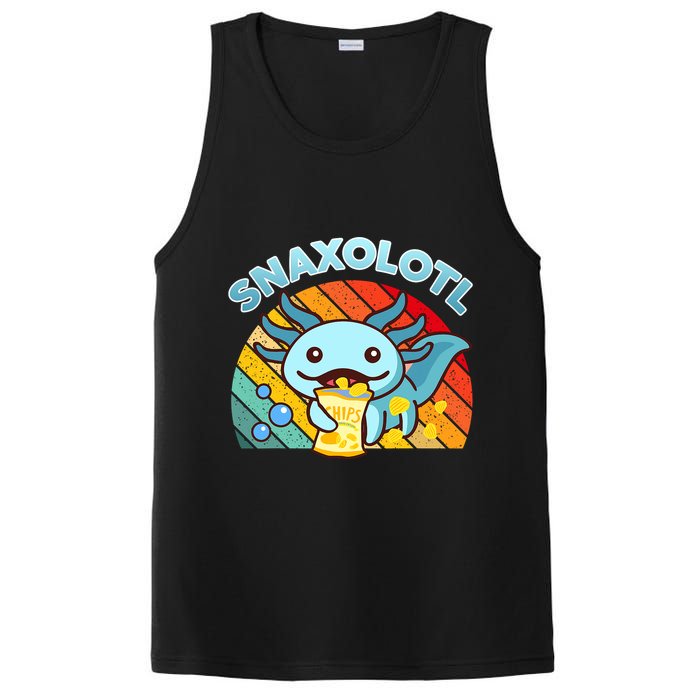 Snaxolotl Cute Axolotl- I Axolotl Questions Funny PosiCharge Competitor Tank