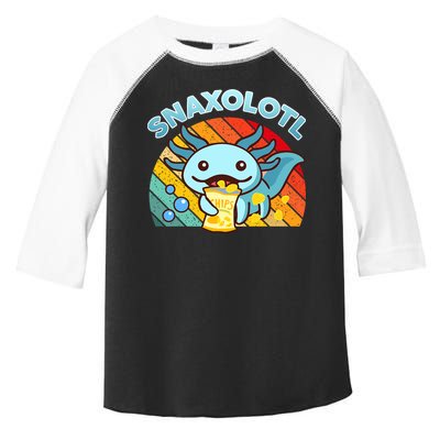 Snaxolotl Cute Axolotl- I Axolotl Questions Funny Toddler Fine Jersey T-Shirt