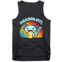 Snaxolotl Cute Axolotl- I Axolotl Questions Funny Tank Top