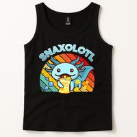Snaxolotl Cute Axolotl- I Axolotl Questions Funny Tank Top
