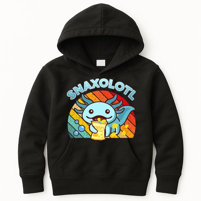 Snaxolotl Cute Axolotl- I Axolotl Questions Funny Kids Hoodie