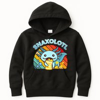 Snaxolotl Cute Axolotl- I Axolotl Questions Funny Kids Hoodie