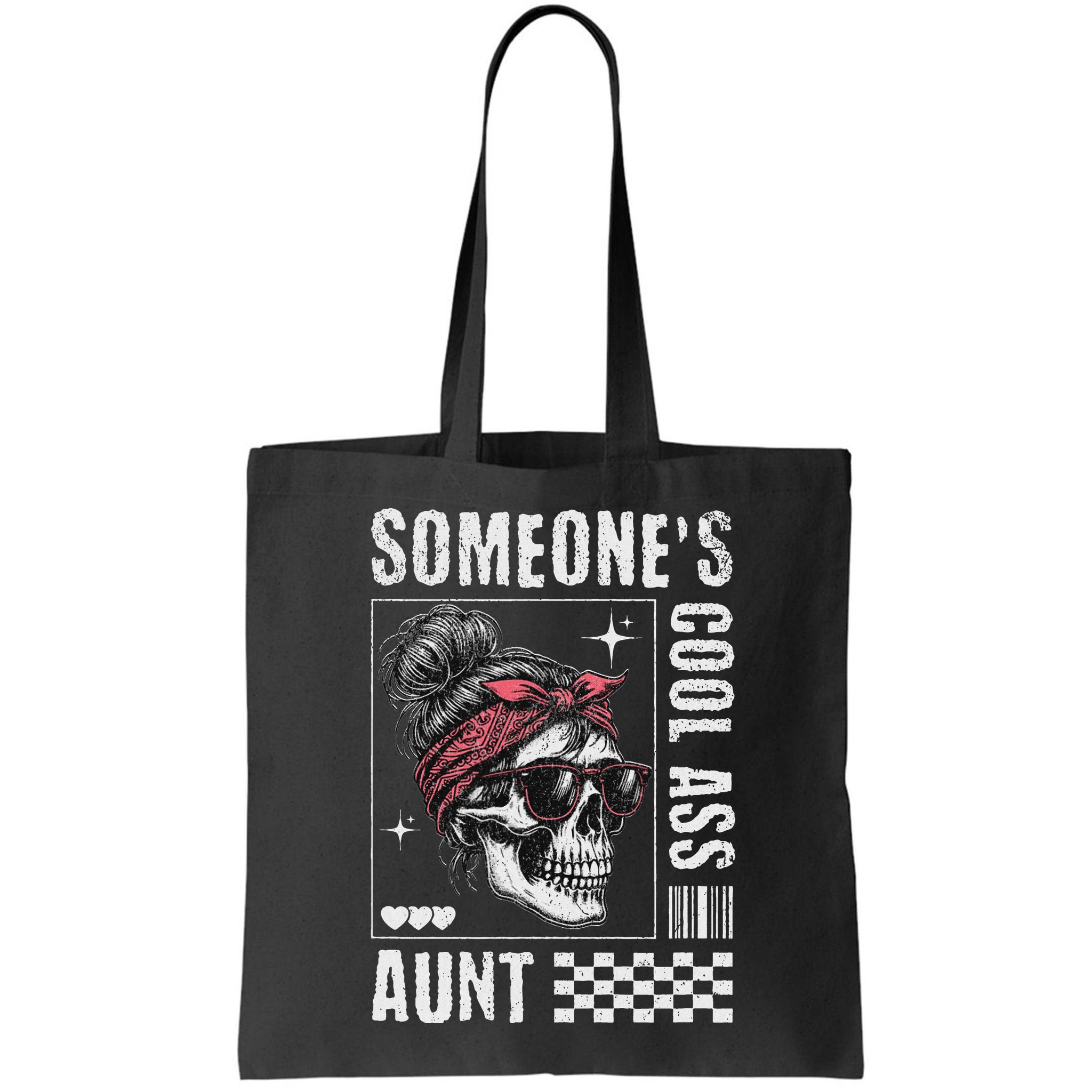 SomeoneS Cool Ass Aunt Funny Skeleton Bag