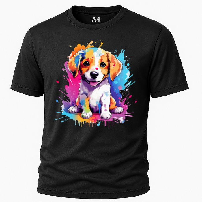 super cute art puppy Cooling Performance Crew T-Shirt