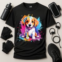 super cute art puppy Cooling Performance Crew T-Shirt