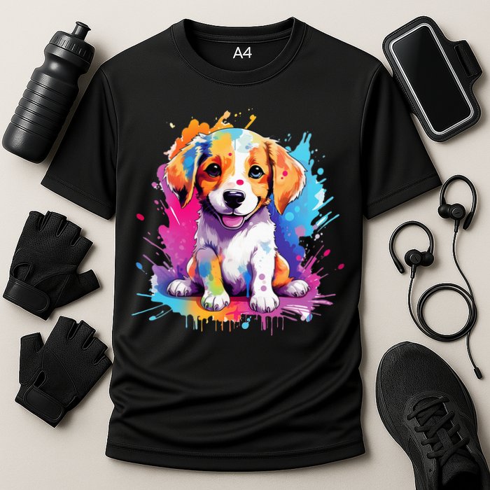 super cute art puppy Cooling Performance Crew T-Shirt