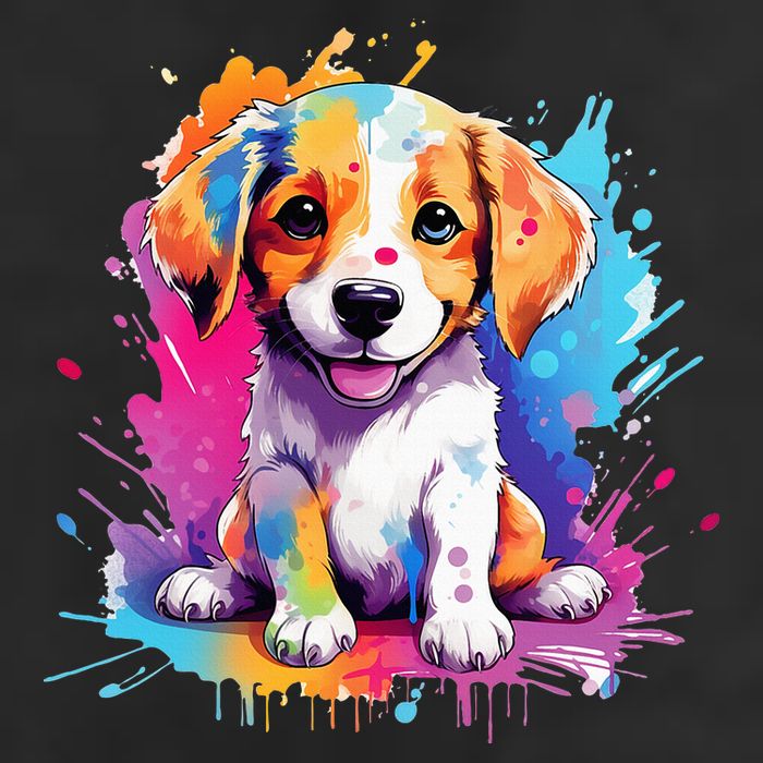 super cute art puppy Adult Drive Performance Visor