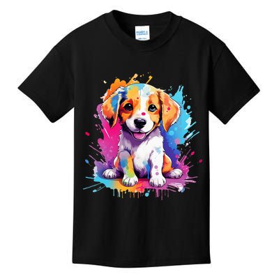 super cute art puppy Kids T-Shirt