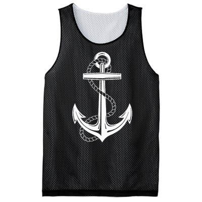 Sailor Costume Anchor Captain Sailing Children Mesh Reversible Basketball Jersey Tank