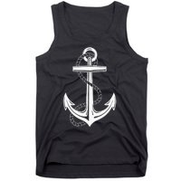 Sailor Costume Anchor Captain Sailing Children Tank Top