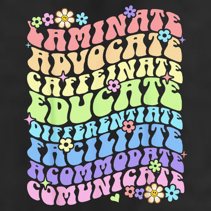 Sped Caffeinate Advocate Laminate Educate Groovy Teacher Adult Drive Performance Visor
