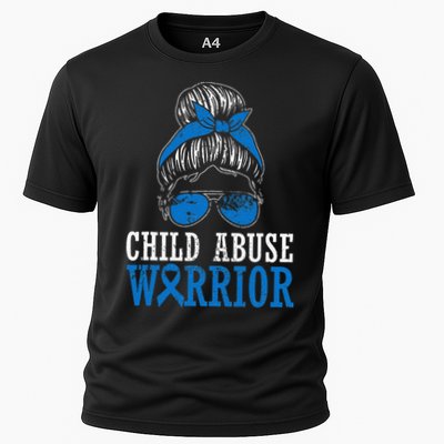 Stop Child Abuse Awareness Support Performance Shirt