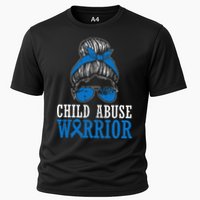 Stop Child Abuse Awareness Support Cooling Performance Crew T-Shirt